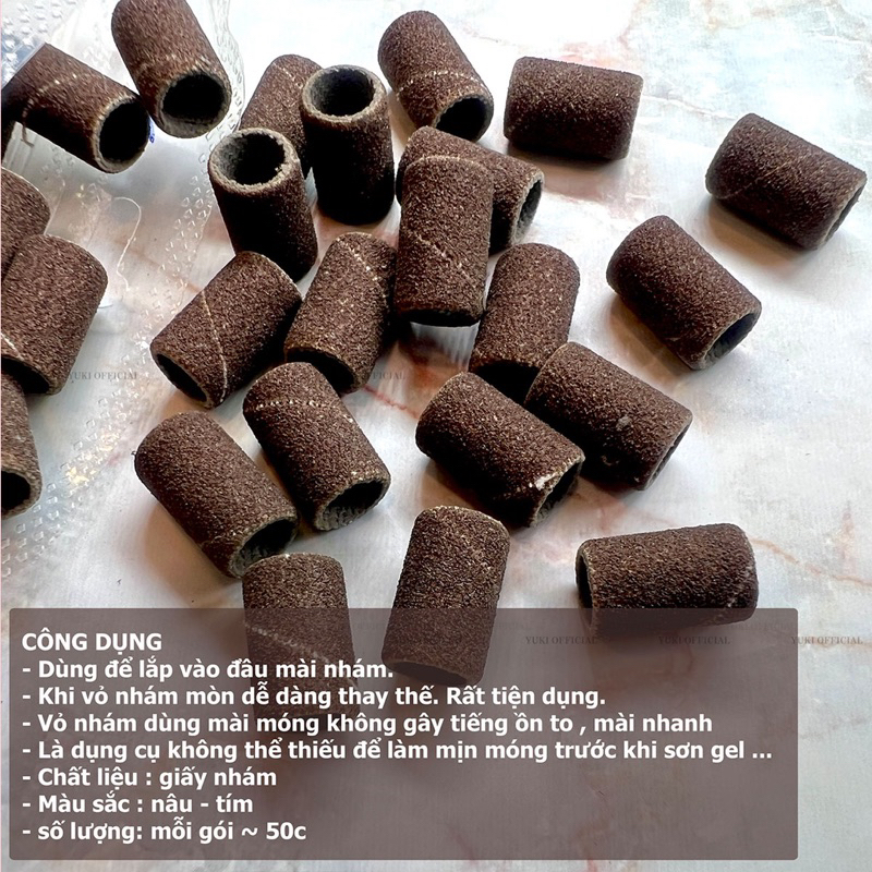 Vỏ nhám mịn, sần đầu nhét nhám nâu, tím mỹ , vỏ nhám tím mịn , vỏ nhám tím sần