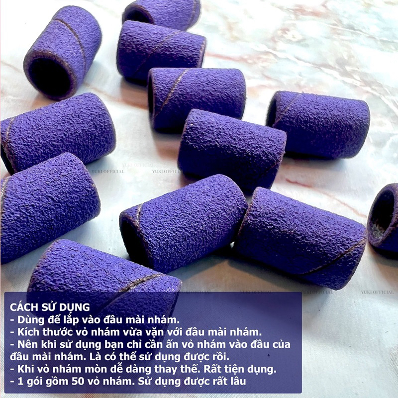 Vỏ nhám mịn, sần đầu nhét nhám nâu, tím mỹ , vỏ nhám tím mịn , vỏ nhám tím sần