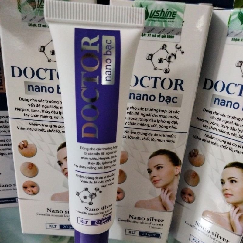 DOCTOR NANO BẠC Bôi da