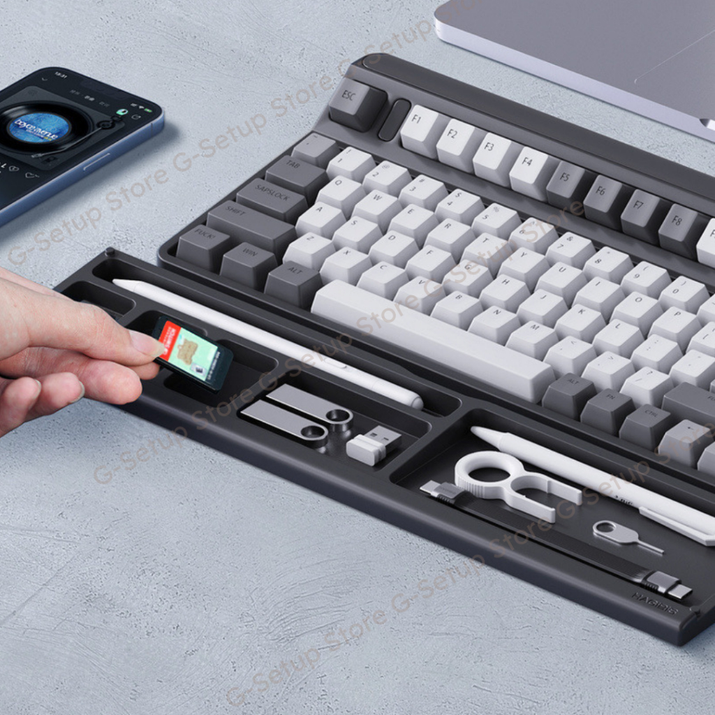 Kê tay HABIGIS cao cấp với ngăn xếp chứa đồ thông minh cho bàn phím cơ