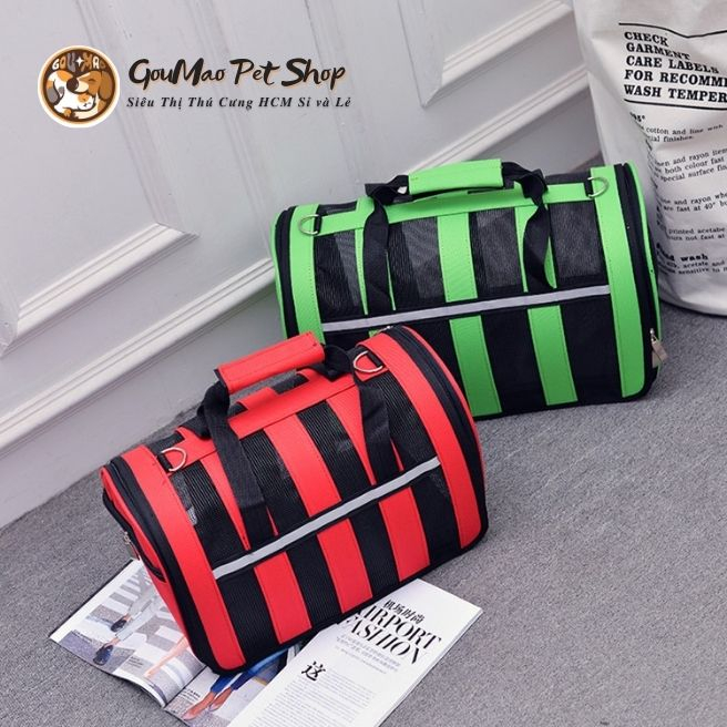 Túi vận chuyển Chó Mèo bằng lưới thoáng khí, nhiều size - Goumao pet