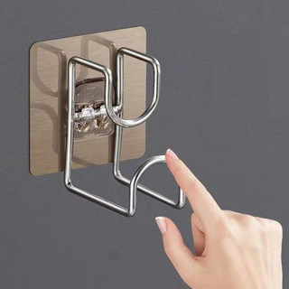 Móc dán tường treo thau chậu đồ dùng nhà tắm nhà bếp tiện lợi DN140