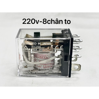Rơle trung gian 220v/8chân to