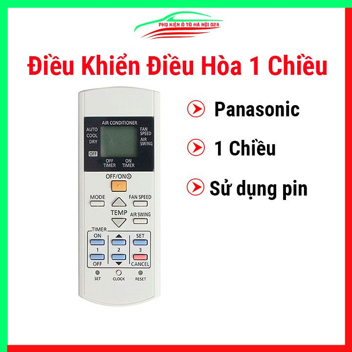 Điều khiển điều hòa 1 chiều cho Panasonic