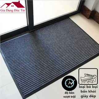 THẢM CHÙI CHÂN NỈ 60x90cm ĐẾ CAO SU CHỐNG TRƠN TRƯỢT, THAM CHÙI CHÂN SỢI LEN,