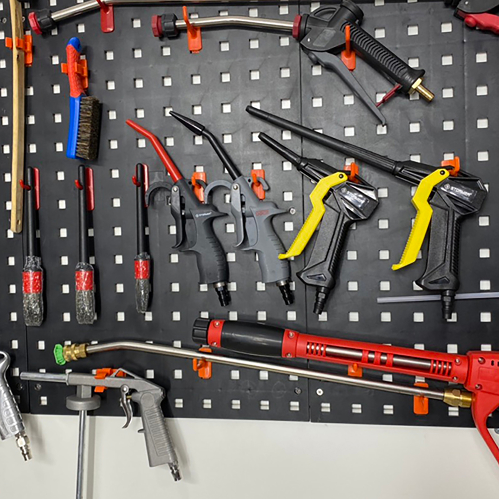 Súng xịt hơi xì khô, xịt bụi Stromer dùng với máy nén khí màu đen ĐNB