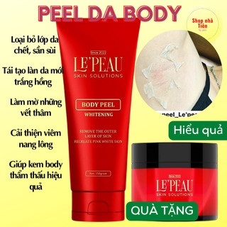 Peel da body retinol LEPEAU kem giảm thâm nách thâm mông thay da sinh học 150g Galaxy Beauty