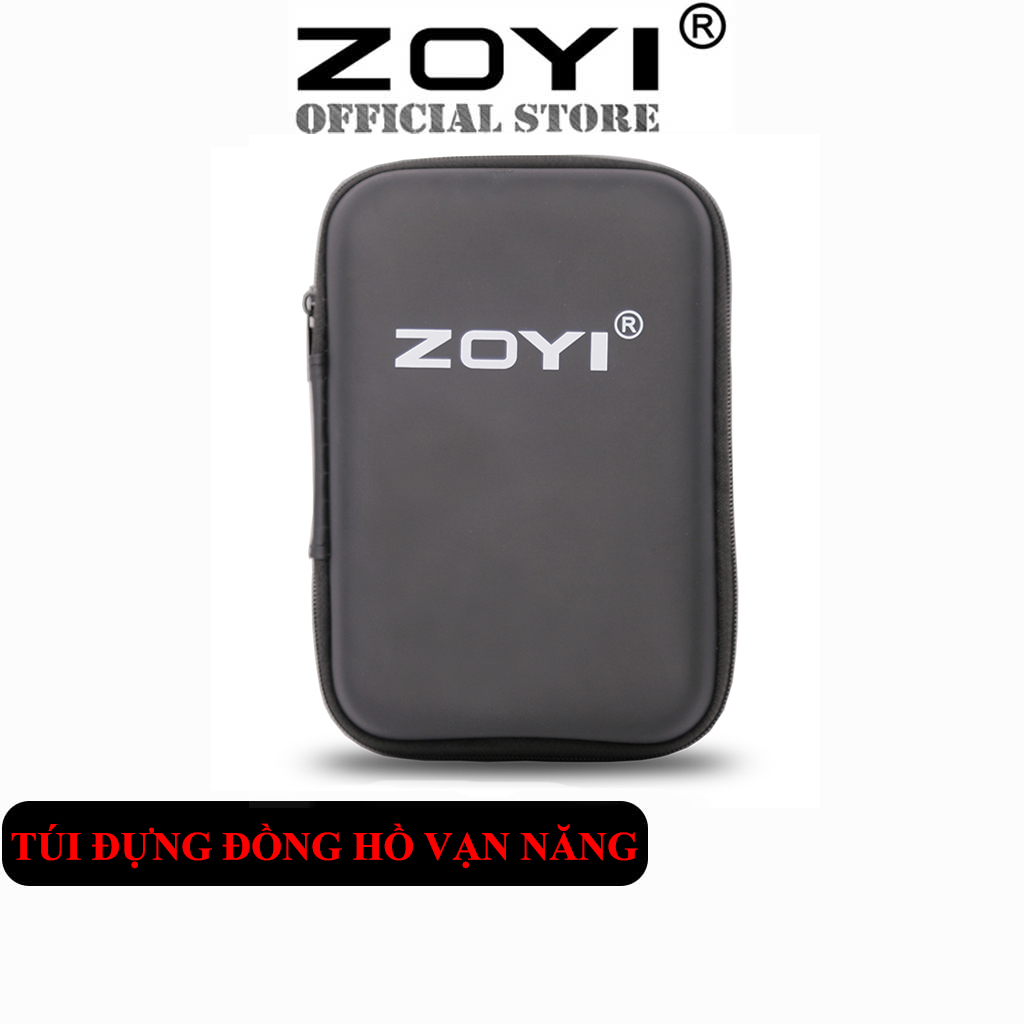 Túi đựng đồng hồ vạn năng kỹ thuật số Zoyi, hộp đựng đồng hồ chống sốc có khóa kéo,bao đựng đồng hồ đa chức năng nhỏ gọn