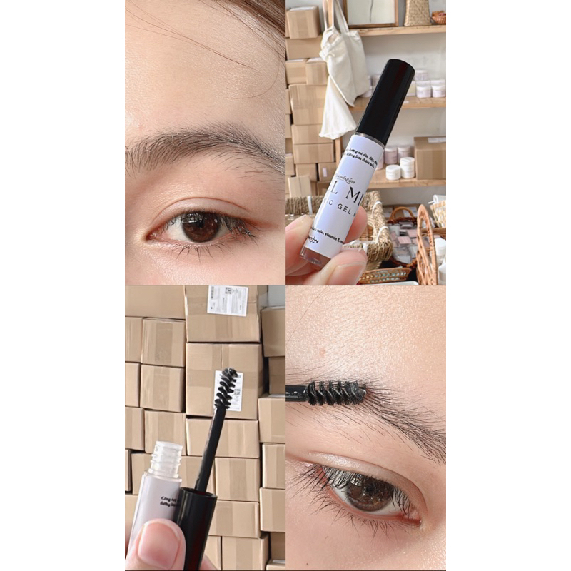 Gel dưỡng mi, thành phần tự nhiên an toàn, lành tính