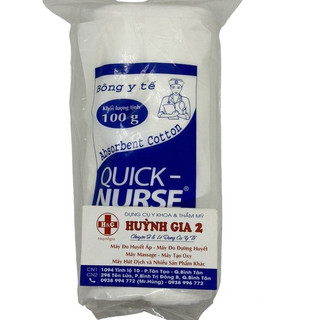 BÔNG GÒN QUICK NURSE 100G
