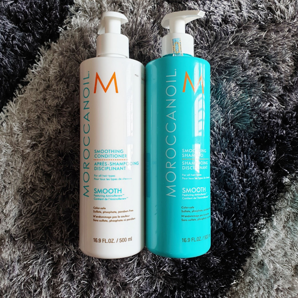 Bộ Dầu Gội & Xả Moroccanoil Moisture Repair, Hydrating, Extra Volume, Smoothing 500ml giúp làm mượt tóc, phục hồi tóc