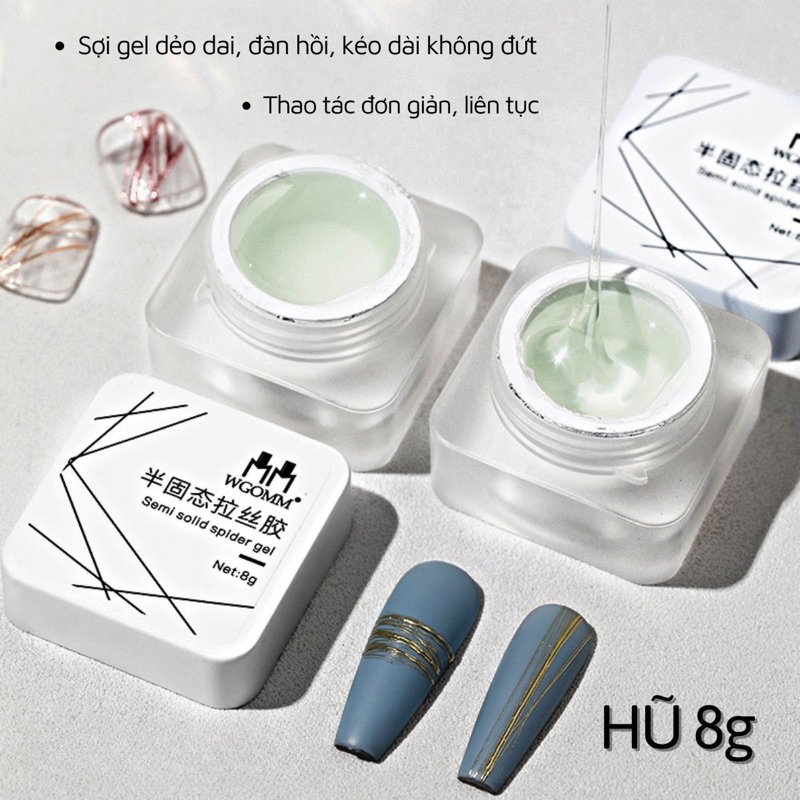 Gel Nhện Trong Suốt Hũ 8G