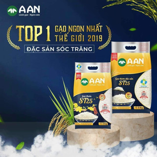 Gạo st25 aan sóc trăng loại đặc biệt 2 túi/10kg