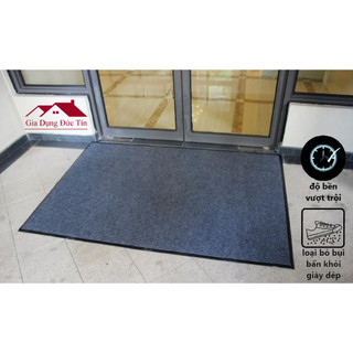 THẢM CHÙI CHÂN NỈ CỠ LỚN 1,2m x 1,8m, THẢM CHÙI CHÂN SỢI LEN ĐẾ CAO SU.