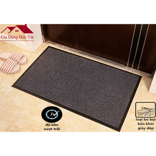 Thảm chùi chân nỉ 50x80cm. Đế cao su chống trơn trượt. Thảm trải sàn