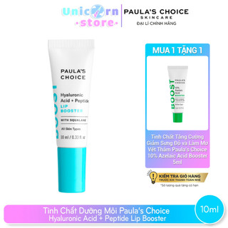 Tinh Chất Dưỡng Môi Paula’s Choice Hyaluronic Acid + Peptide Lip Booster 10ml (T2/2024)