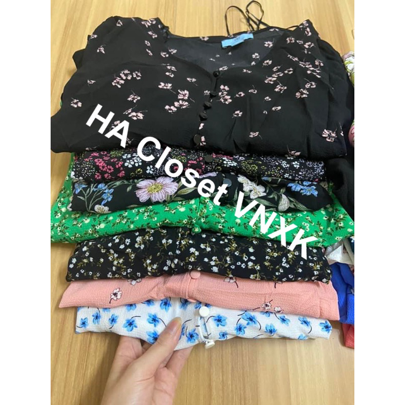 Áo Sơ Mi Voan Kiểu Cece Xuất Dư Xịn