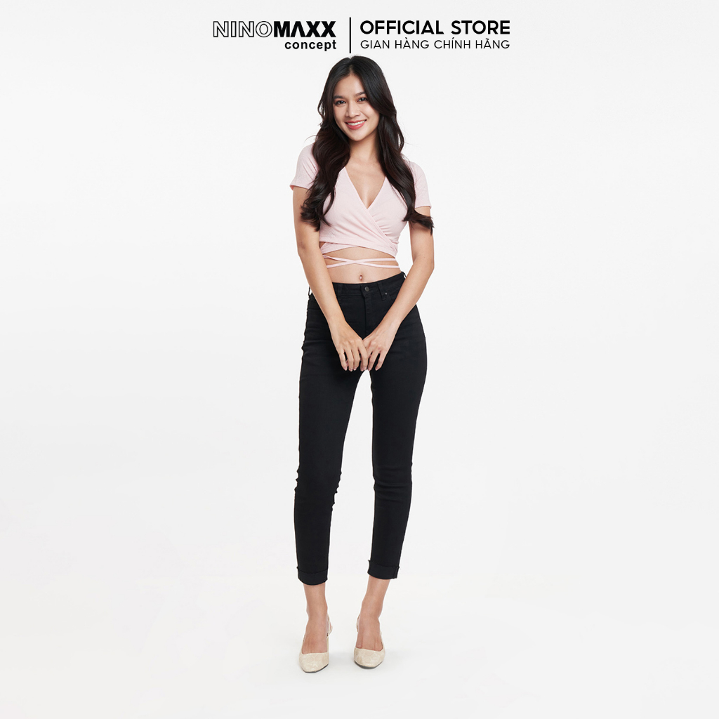 SWEET SIXTEEN Áo thun croptop thời trang Nữ tay ngắn 2103051