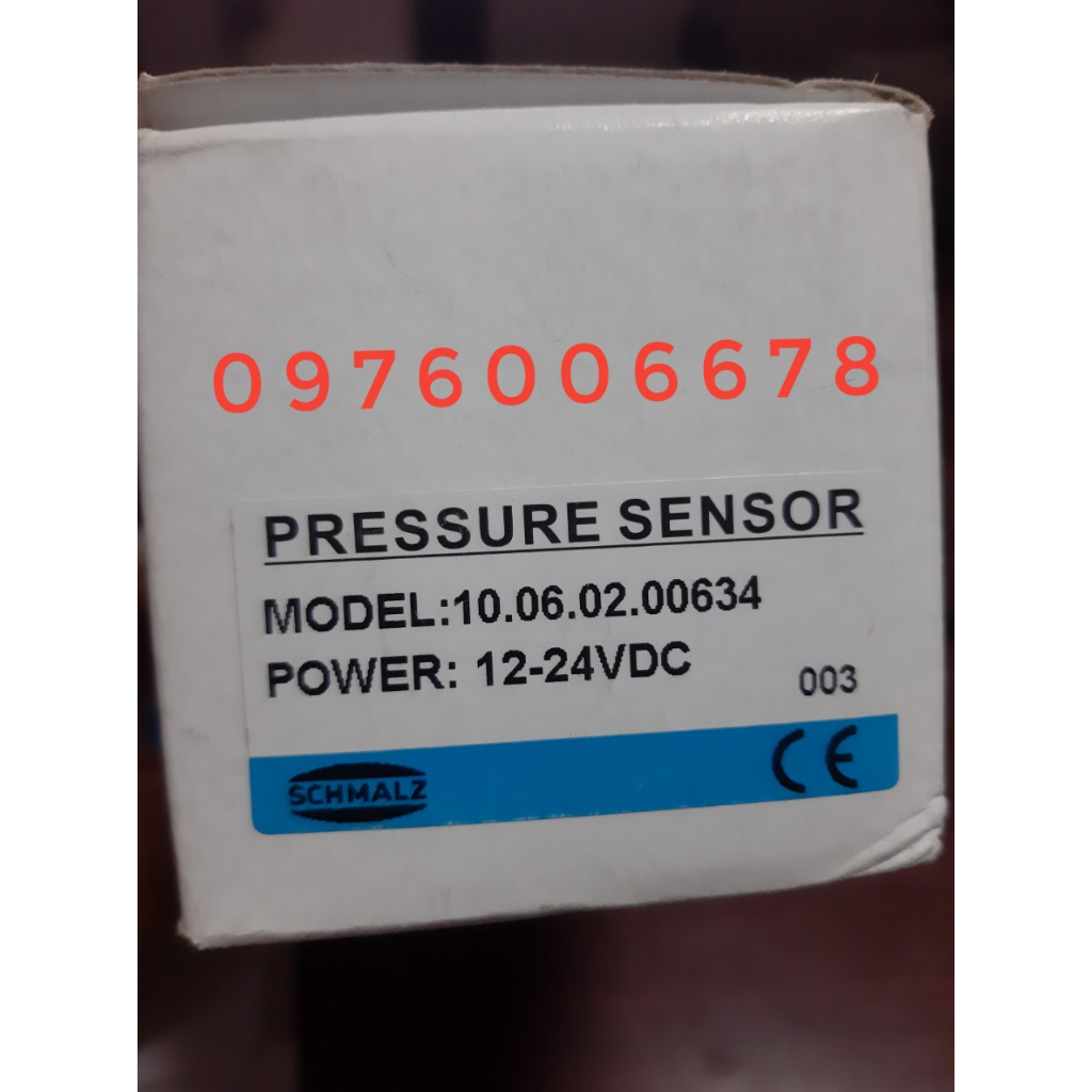 Công tắc áp suất Schmalz 10.06.02.00633 VS-V-D-K NPN