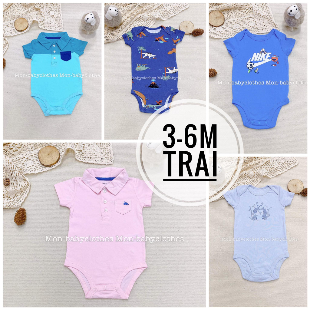 BODY cộc tay 3-6 tháng