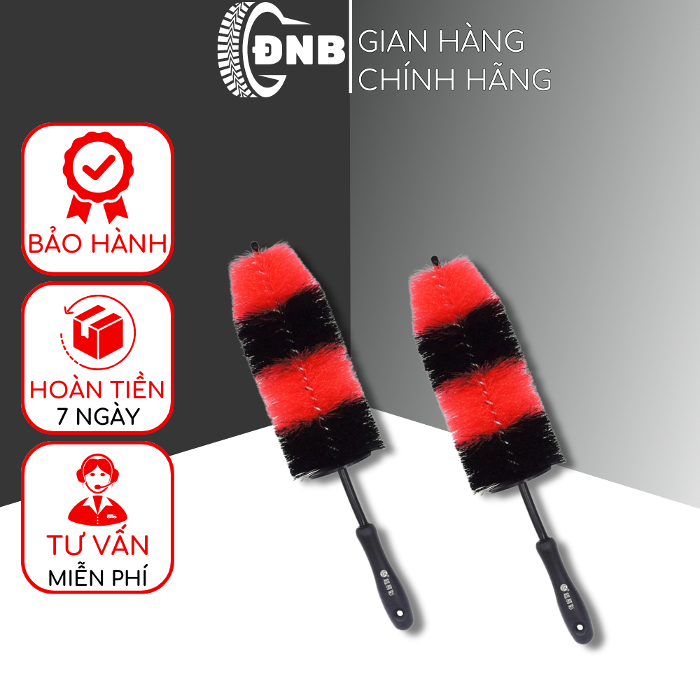 Chổi cọ vệ sinh lazang ô tô cọ rửa khe khẽ vành mâm ô tô nhập khẩu Taiwan cọ rửa vành rỉ sét ĐNB