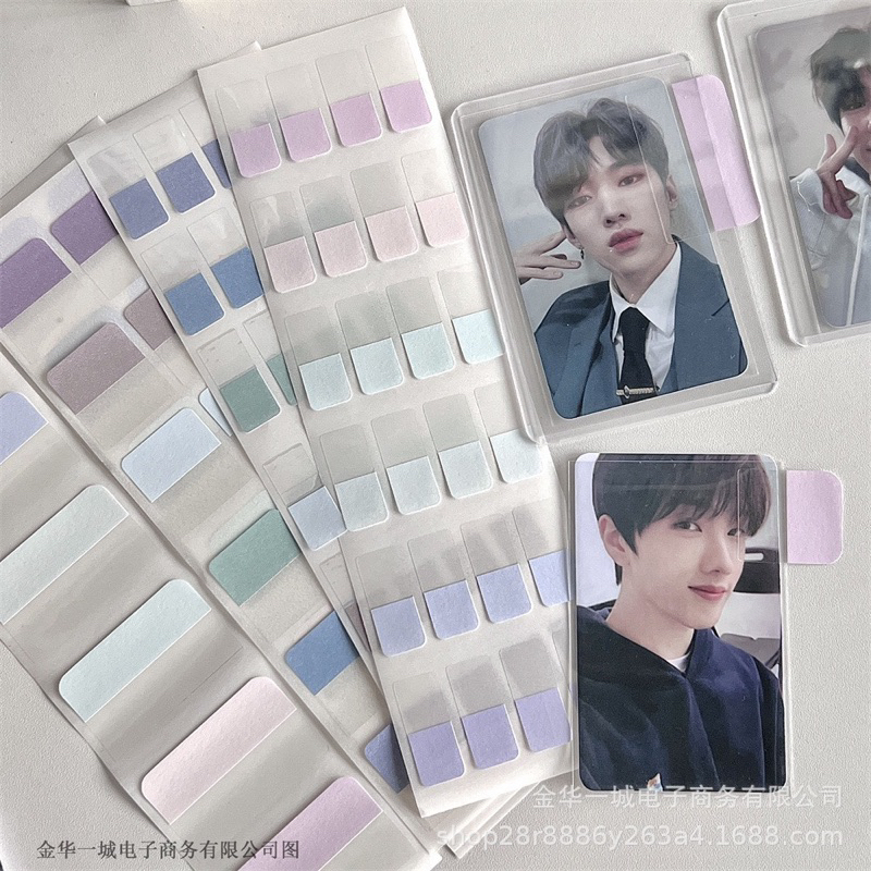 Set giấy ghi chú/ đánh dấu trang màu pastel