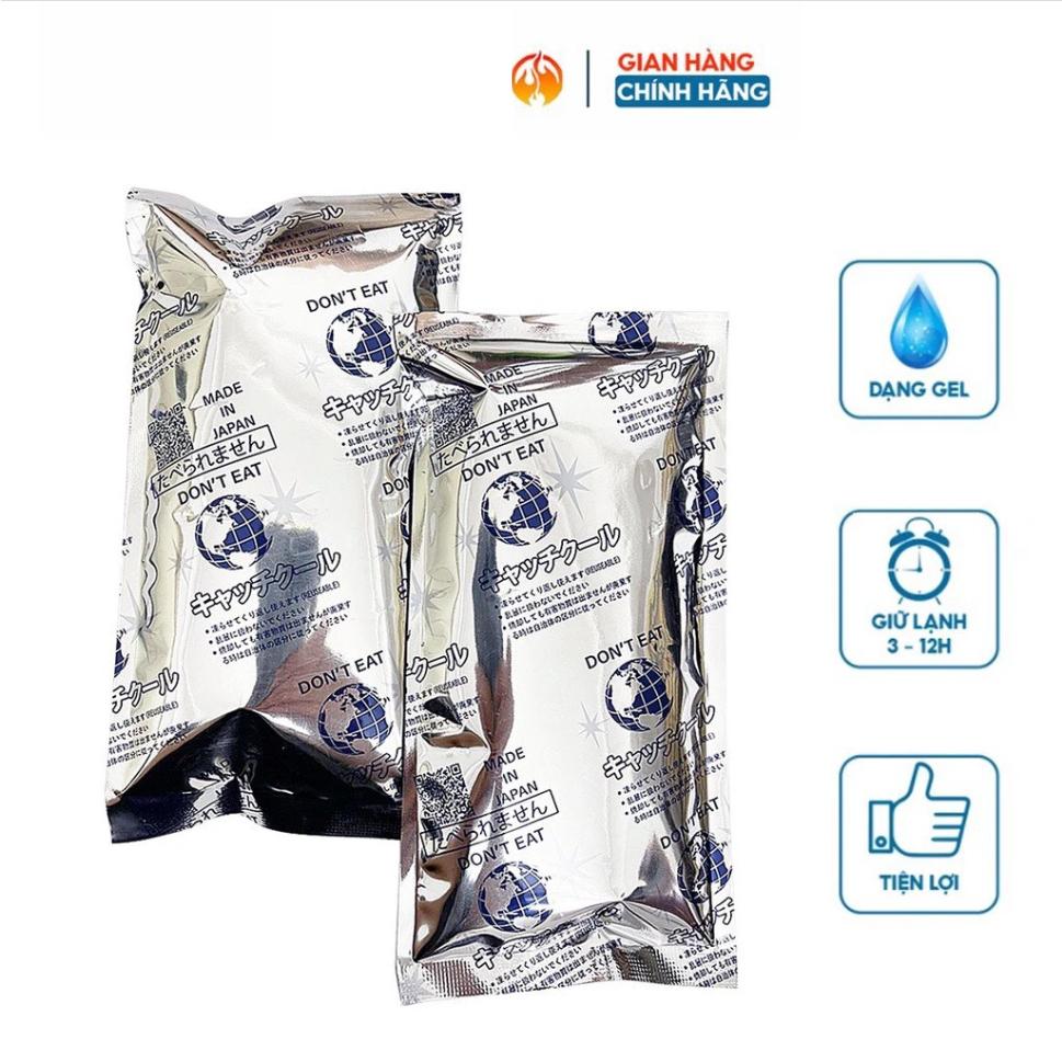 Túi Gel Đá Khô Làm Mát Để Trong Áp Điều Hòa, Giảm Nhiệt Độ Cơ Thể