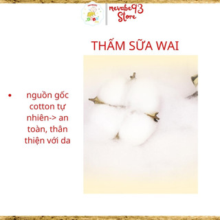 Miếng Lót Thấm Sữa WAI (Túi 100 miếng)