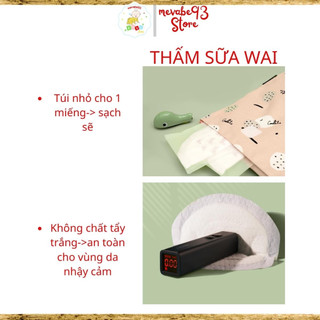 Miếng Lót Thấm Sữa WAI (Túi 100 miếng)