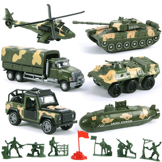 Mô hình xe quân đội. bộ đồ chơi mô hình xe quân sự bằng hợp kim nhôm + nhựa abs