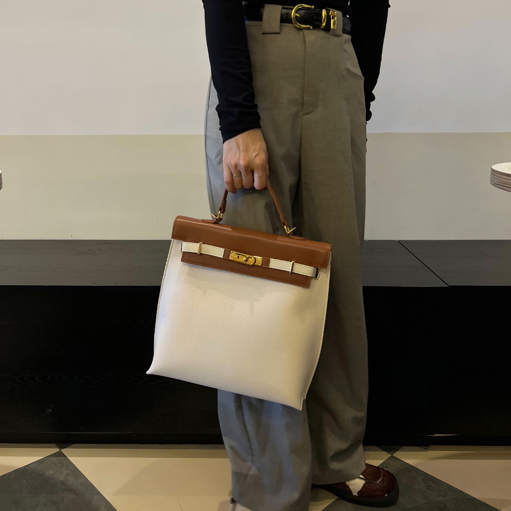 Balo da thật phối canvas - WHISSY