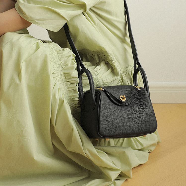 Túi hộp da thật cao cấp - LINDY