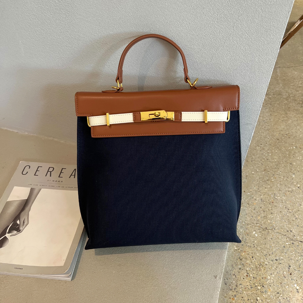 Balo da thật phối canvas - WHISSY