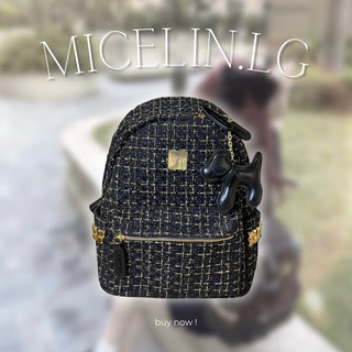 Balo Tweed Đen