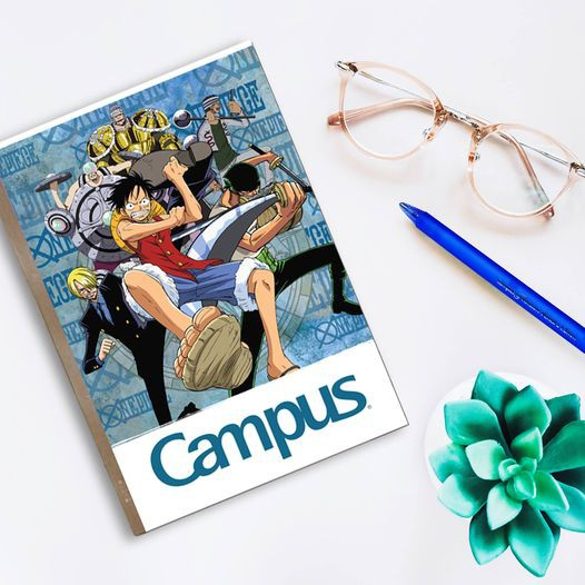 Vở CAMPUS kẻ ngang 80,120, 200 tr ONE PIECE, tập ONE PIECE - Lokimall official