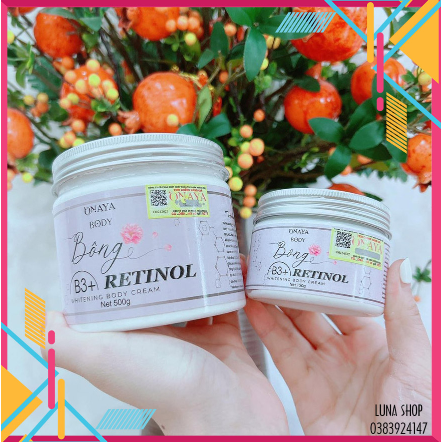 BODY RETINOL KÍCH TRẮNG SIÊU XỊN