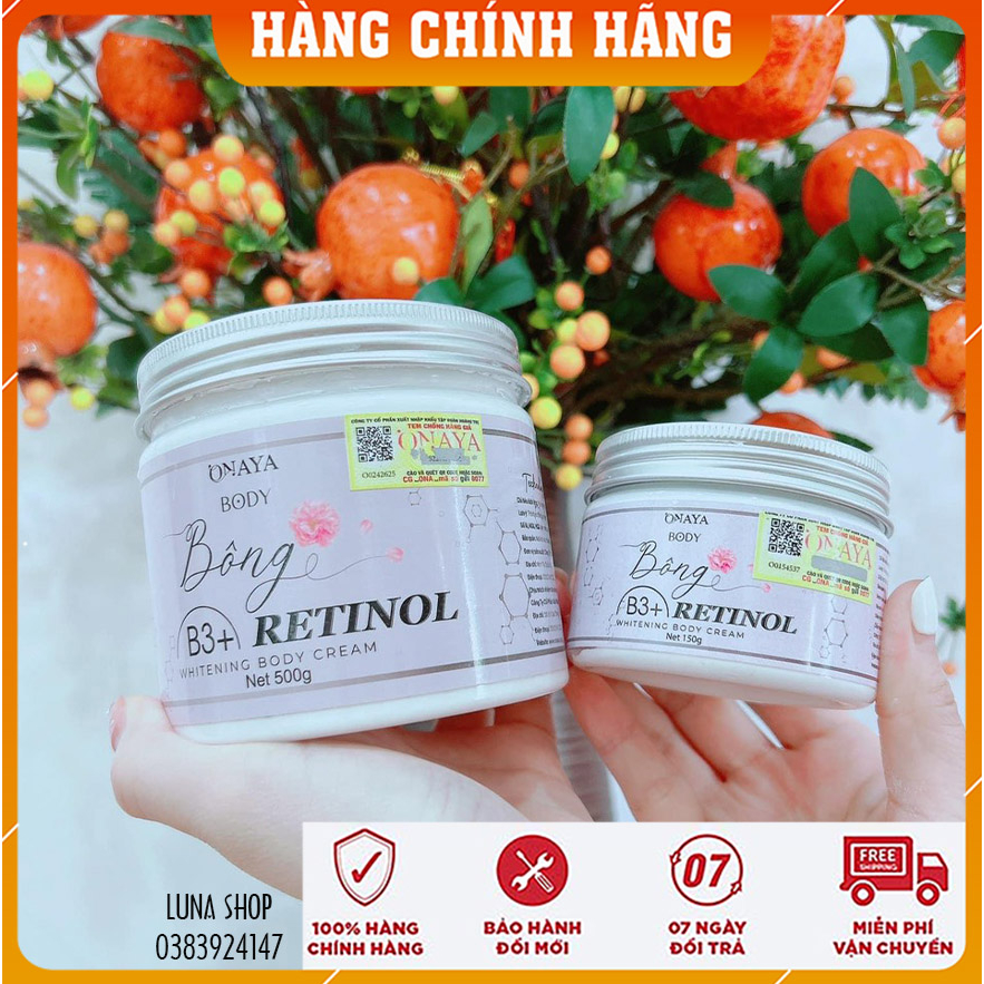 BODY RETINOL KÍCH TRẮNG SIÊU XỊN