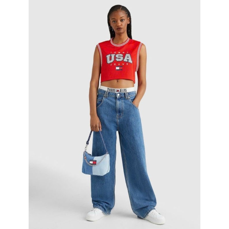 Giỏ xách Tommy Jean Denim Heritage