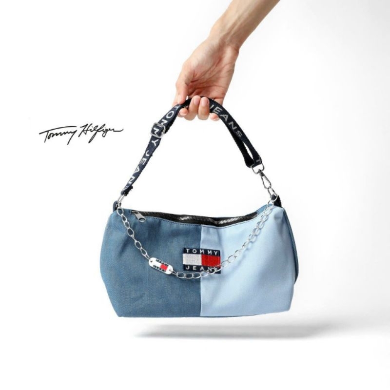 Giỏ xách Tommy Jean Denim Heritage