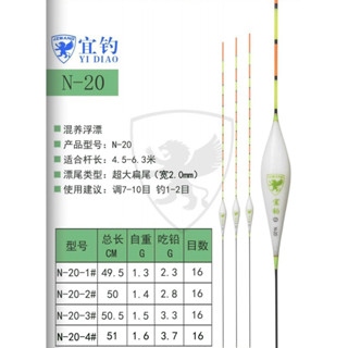 Phao JZwang Nghi Điếu N20 tăm dẹp to sáng