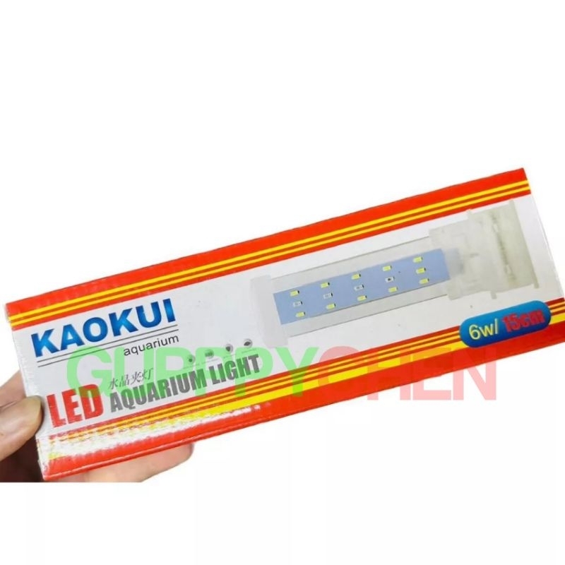 Đèn Led Kẹp Thủy Tinh 3 Dãy Bóng - 3 Chế Độ Màu - Led Kẹp KK Trang Trí Cho Bể Cá