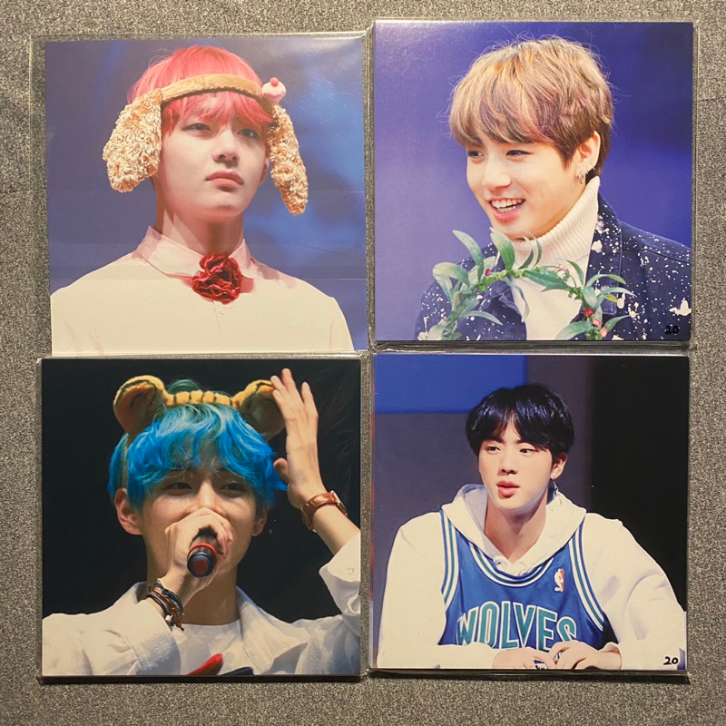 Set banner 6 chiếc BTS design Hàn Quốc