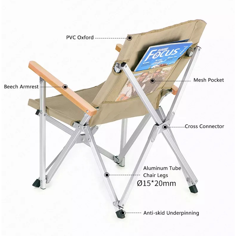 Ghế xếp dã ngoại NatureHike NH19JJ004