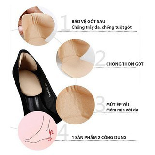 Sỉ Lót giày bảo vệ gót sau chống trầy, chống tuột khi mang giày cao gót_PK53