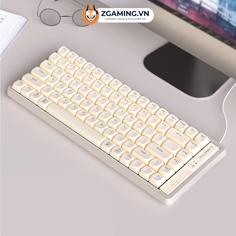 [HỎA TỐC 2H Bàn Phím Cơ Không Dây LANGTU GK85 - Hot-Swap - Golden Switch - Bảo Hành 12 Tháng - Có Sẵn Hàng - Giao Nhanh