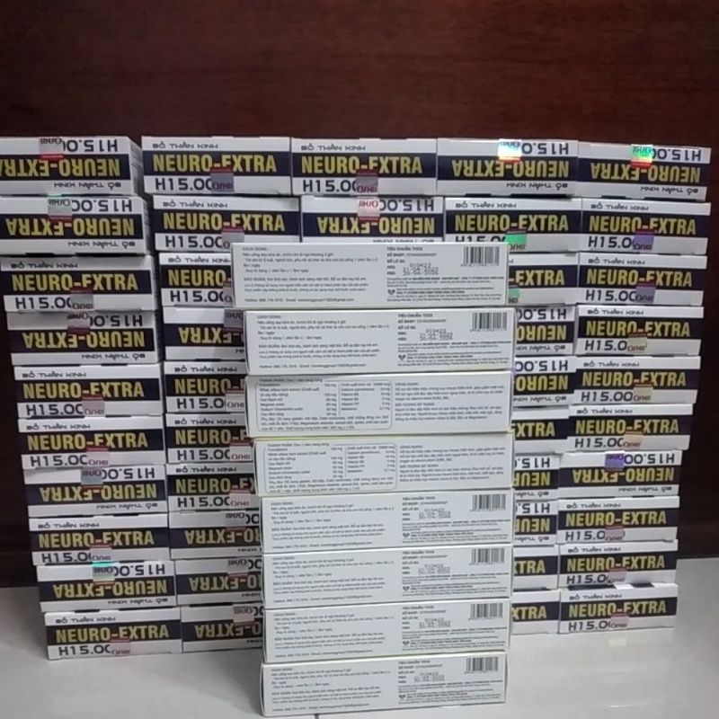 Bổ thần kinh NEURO EXTRA H15.000 H15000 hộp 30 viên