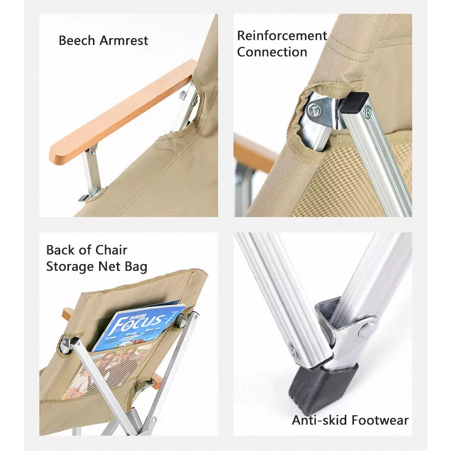 Ghế xếp dã ngoại NatureHike NH19JJ004