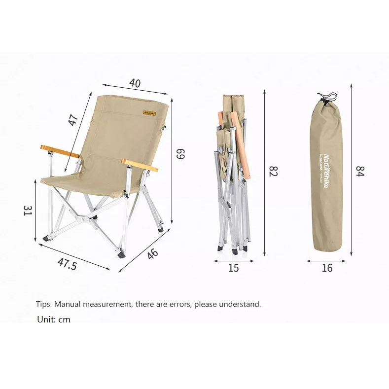 Ghế xếp dã ngoại NatureHike NH19JJ004