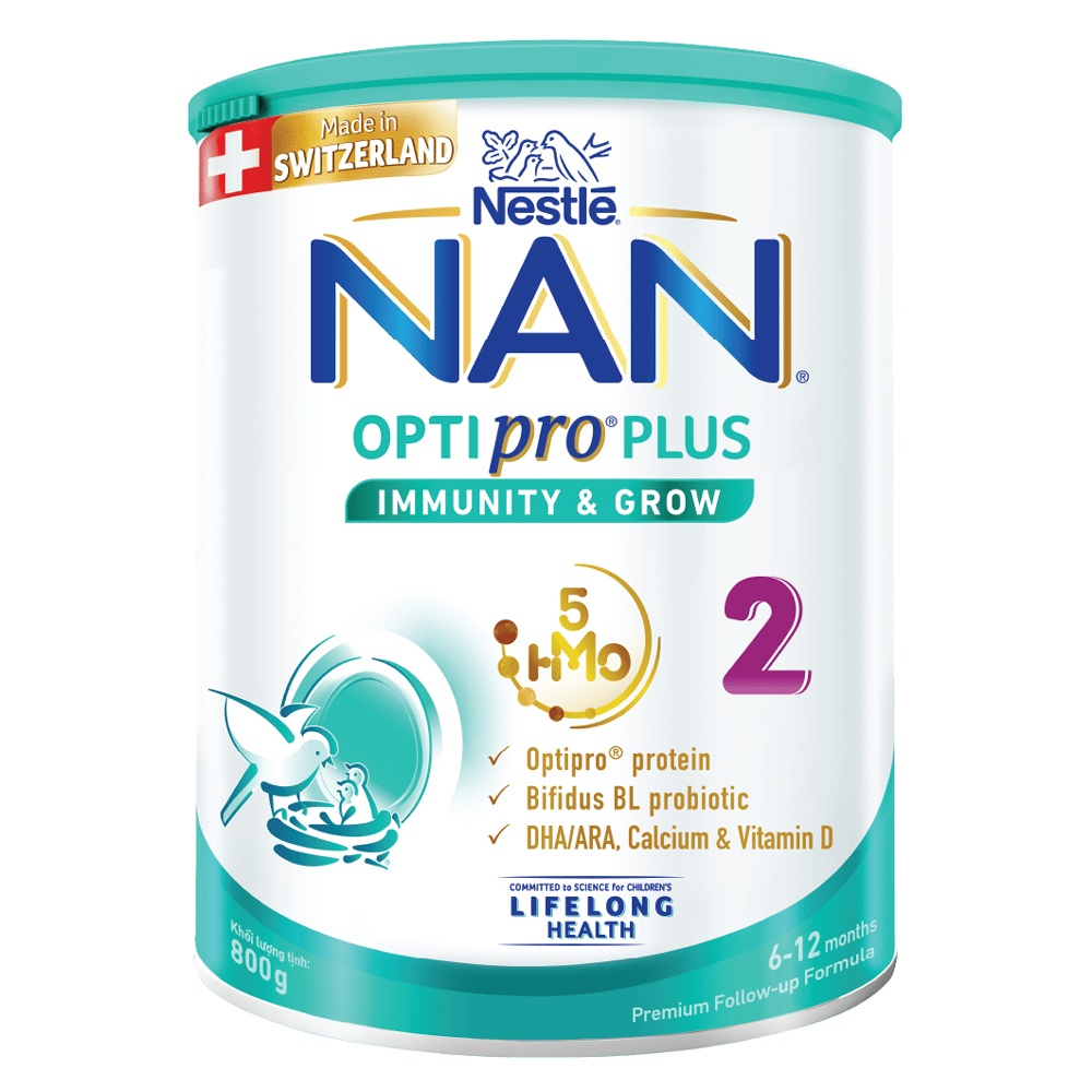Sữa bột nan việt 1-2-3-4 lon 800g và 850g