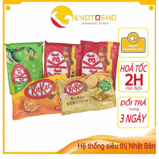 Bánh KitKat nội địa Nhật Bản các vị